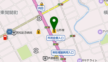 仁田尾の知覧茶園 川内山形屋店の地図画像