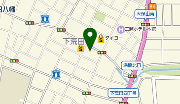 仁田尾の知覧茶園 下荒田店の地図画像