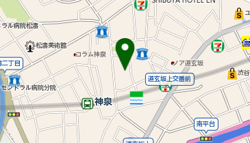 GelaFru(ジェラフル) 渋谷フードデリバリー専門店の地図画像