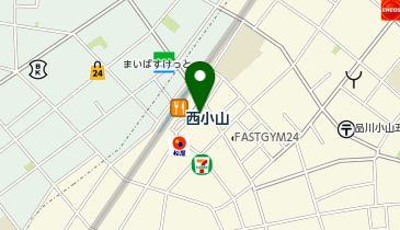 GelaFru(ジェラフル) 西小山フードデリバリー専門店の地図画像