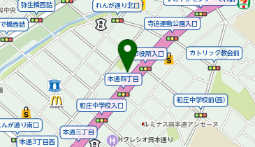 宝石の堀江 呉本店の地図画像