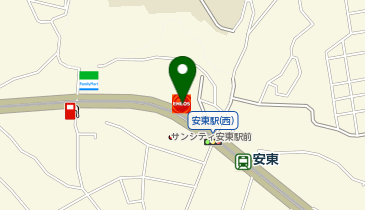 新車市場 上安店 広川日石株式会社の地図画像