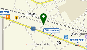 新車市場 広島船越店 ビーンズファクトリーの地図画像