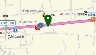 新車市場 松江中央店 トーアドットコム株式会社の地図画像