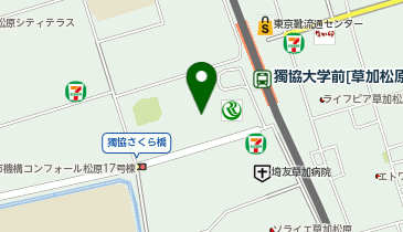 株式会社アーキテクト・ディベロッパー 獨協大学前駅西口店の地図画像