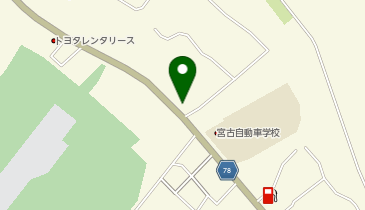 新車市場 西里店 新里自動車商会の地図画像