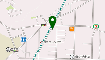 新車市場 横浜日吉店 有限会社協友自動車工業の地図画像