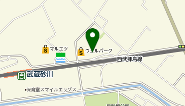 新車市場 武蔵砂川駅前店 株式会社森田自動車工業の地図画像