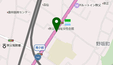 新車市場 西武秩父駅前 カーショップアライの地図画像