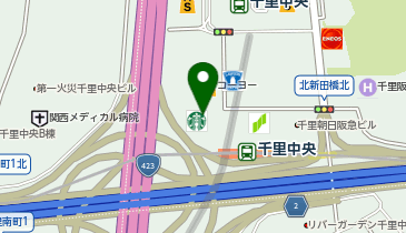 田村書店 イオンSENRITO店の地図画像