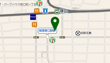 ピッコロ保育ルーム塚口の地図画像
