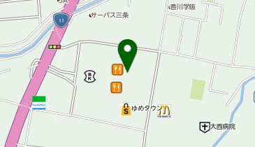 WA ORiental Traffic(ダブルエー オリエンタル トラフィック) ゆめタウン高松店の地図画像
