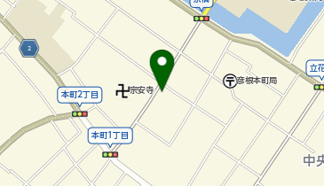 栗りん 彦根店の地図画像