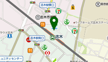 リンツ ショコラ ブティック エキア志木店の地図画像