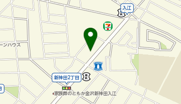 金澤うま辛ラーメン 赤だるまの地図画像