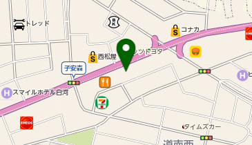 ダイハツ福島 白河店の地図画像