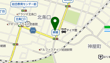 新車市場 姫路駅前店 株式会社カーズワールドの地図画像