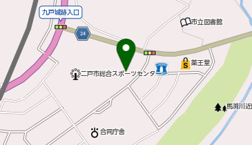 新車市場 二戸店 有限会社カーネットワークの地図画像