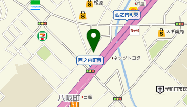 新車市場 岸和田店 株式会社AUTO SERVICE TOGI(オート サービス トギ)の地図画像