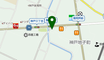 新車市場 鈴鹿店 株式会社神戸ダイハツの地図画像