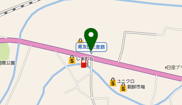 新車市場日田店 有限会社奥谷自動車商会の地図画像