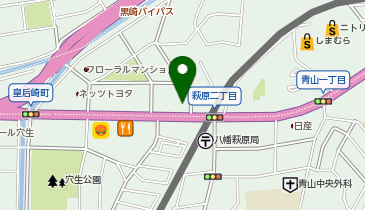 新車市場 北九州八幡店 株式会社ネクストの地図画像