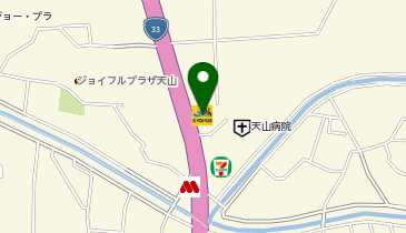 新車市場 松山天山店 パイオニア石油株式会社の地図画像