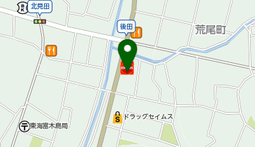 新車市場東海店 セルフ富木島ss マサヤ・イーライフ株式会社の地図画像