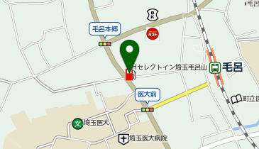 新車市場 毛呂山店 有限会社初野石油の地図画像