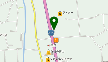 新車市場 あづみ野店 株式会社穂高自動車の地図画像