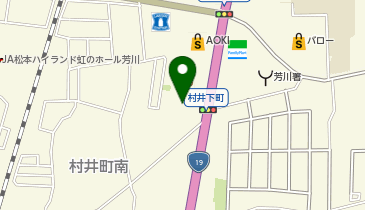 新車市場 松本村井店 株式会社ロイヤルオートサービスの地図画像