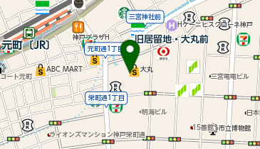 コンパル 大丸神戸店の地図画像