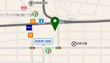 ヒラキ株式会社 塚口さんさんタウン店の地図画像