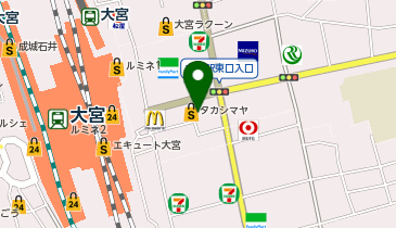 楽歩堂 大宮高島屋店の地図画像