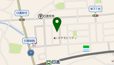 ヨネス 日進店の地図画像