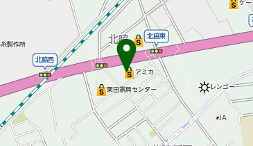 業務用食品スーパー アミカ 静岡清水店の地図画像