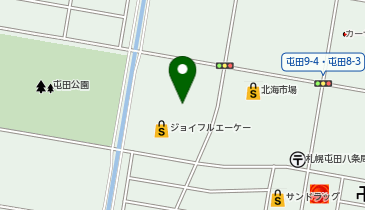 小樽なると屋 ジョイフルAK屯田店の地図画像