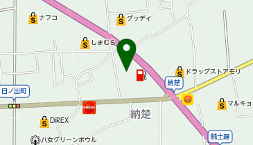 JAファーマーズAコープ八女店の地図画像