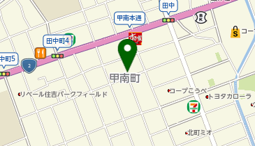 食品館アプロ 甲南店の地図画像