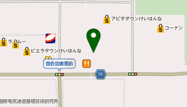 スズキ薬局 精華台店の地図画像