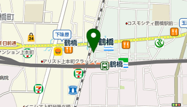 チケットカプリ 鶴橋店の地図画像