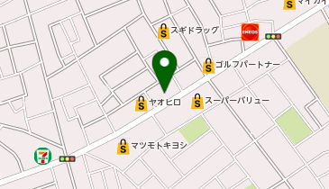 梅林堂 上尾小泉店の地図画像