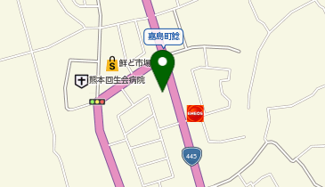 食の蔵 嘉島店の地図画像