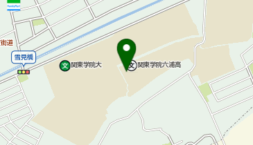 保険 関東学院大学 金沢八景キャンパスの地図画像