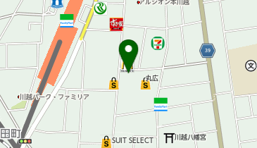 FOOTPRIDE(フットプライド) 丸広川越店の地図画像