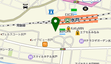 makeupcosmiii&times;SKINGARDEN(メイクアップコスミー スキンガーデン) 水戸OPA店の地図画像