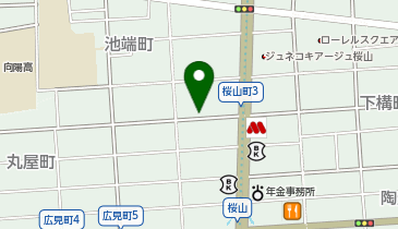 愛曲楽器 桜山本店の地図画像