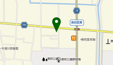 鶏笑 一宮奥町店の地図画像