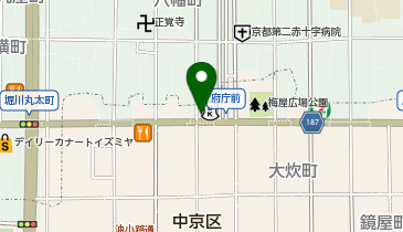やっぱりステーキ 京都府庁前店の地図画像