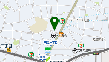 StudyPC.NET 町屋校の地図画像